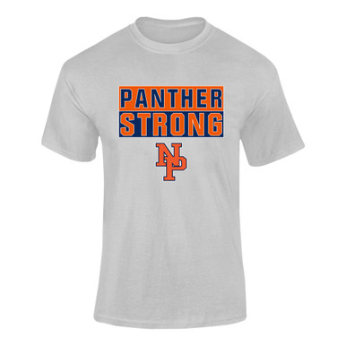North Pitt Panthers NP Script Strong #1 Men's SS T-Shirt