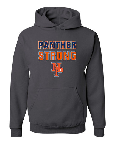North Pitt Panthers NP Script Strong #2 Men's Premium Hoodie