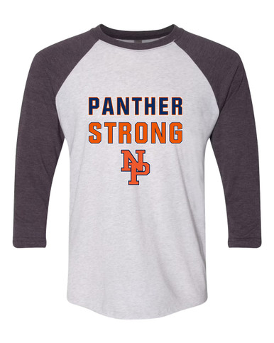 North Pitt Panthers NP Script Strong #2 Men's Baseball T-Shirt
