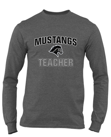 Houston Mustangs Teacher Men's Premium LS T-Shirt