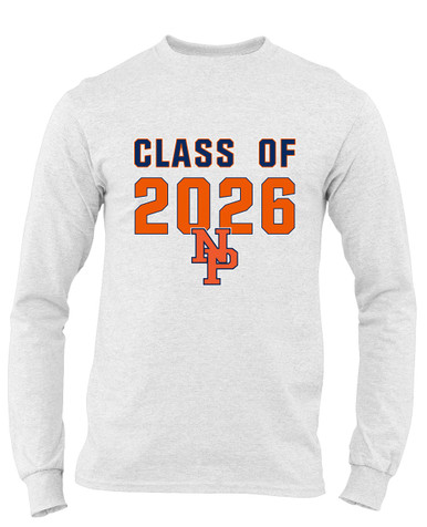 North Pitt Panthers NP Script Class of 2026 Men's LS T-Shirt