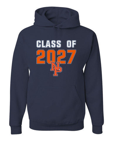 North Pitt Panthers NP Script Class of 2027 Men's Premium Hoodie