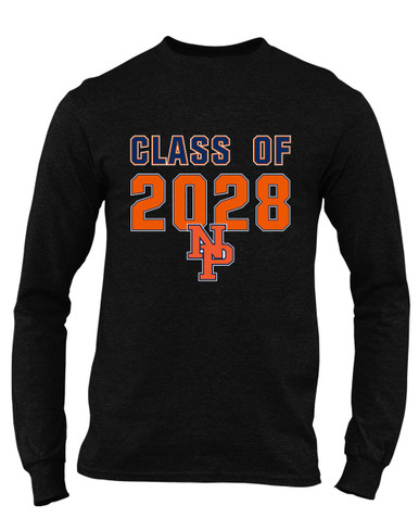 North Pitt Panthers NP Script Class of 2028 Men's Premium LS T-Shirt