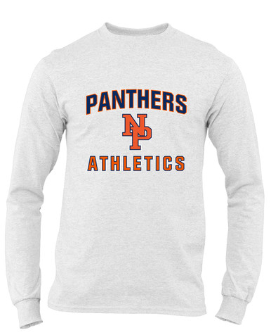 North Pitt Panthers NP Script Athletics Men's LS T-Shirt