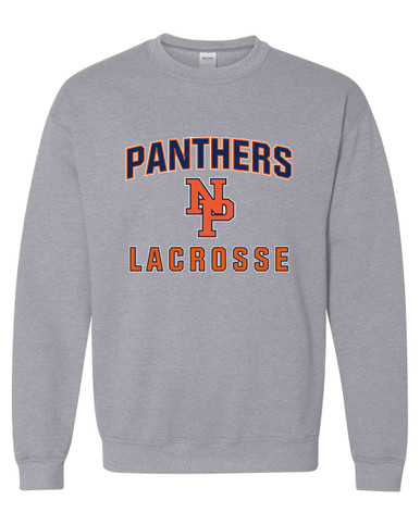 North Pitt Panthers NP Script Lacrosse Men's Sweatshirt