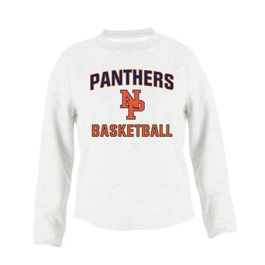 North Pitt Panthers NP Script Basketball #1 Men's Sweatshirt