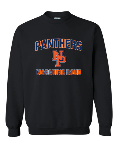 North Pitt Panthers NP Script Marching Band Men's Sweatshirt