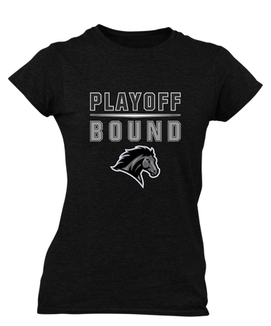 Houston Mustangs Playoff Bound Women's SS T-Shirt