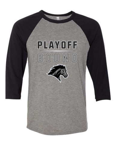 Houston Mustangs Playoff Bound Women's Baseball T-Shirt