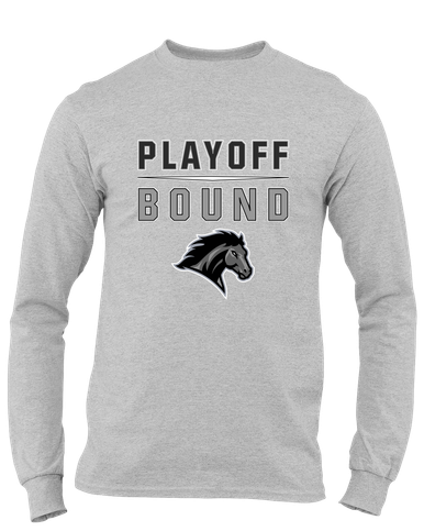 Houston Mustangs Playoff Bound Men's LS T-Shirt