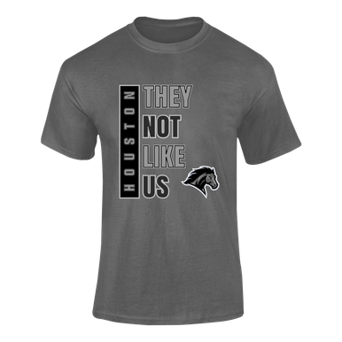 Houston Mustangs They Not Like Us #1 Men's SS T-Shirt