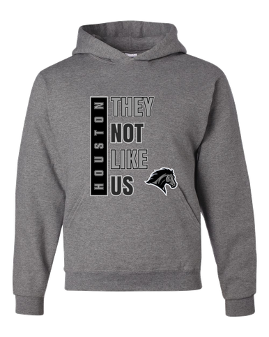 Houston Mustangs They Not Like Us #1 Men's Premium Hoodie