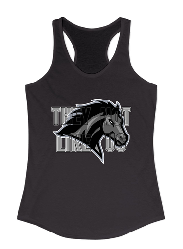 Houston Mustangs They Not Like Us #2 Women's Tank Top