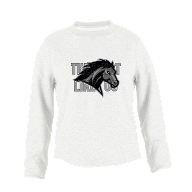 Houston Mustangs They Not Like Us #2 Women's Sweatshirt