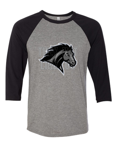 Houston Mustangs They Not Like Us #2 Women's Baseball T-Shirt