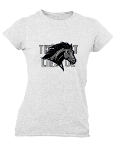 Houston Mustangs They Not Like Us #2 Women's Premium SS T-Shirt