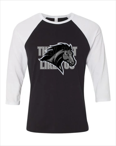 Houston Mustangs They Not Like Us #2 Men's Baseball T-Shirt