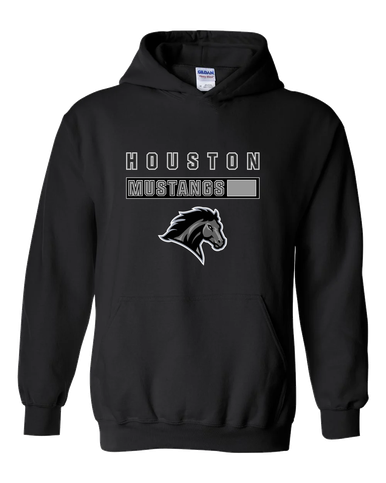 Houston Mustangs Mascot #7 Men's Hoodie