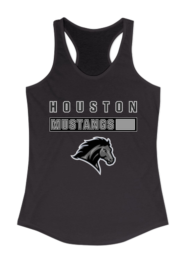 Houston Mustangs Mascot #7 Women's Tank Top