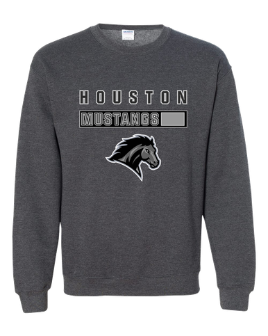 Houston Mustangs Mascot #7 Men's Sweatshirt