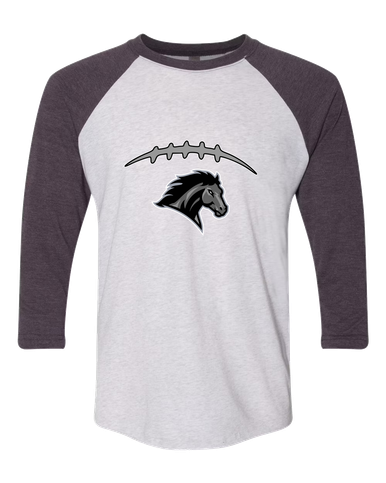 Houston Mustangs Football #2 Men's Baseball T-Shirt