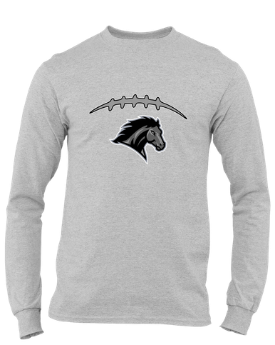 Houston Mustangs Football #2 Men's LS T-Shirt