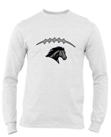 Houston Mustangs Football #2 Men's Premium LS T-Shirt