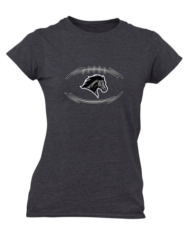 Houston Mustangs Football #3 Women's SS T-Shirt