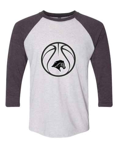 Houston Mustangs Basketball #2 Men's Baseball T-Shirt