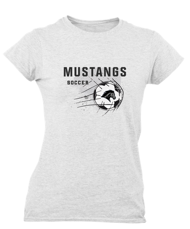 Houston Mustangs Soccer #2 Women's SS T-Shirt