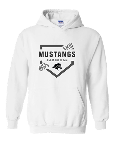 Houston Mustangs Baseball #2 Men's Hoodie