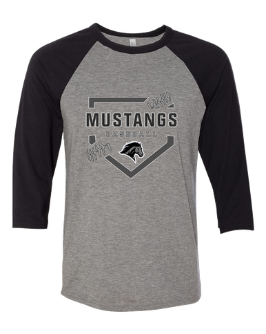 Houston Mustangs Baseball #2 Women's Baseball T-Shirt