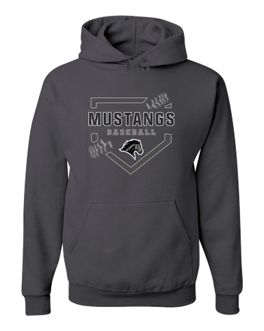 Houston Mustangs Baseball #2 Men's Premium Hoodie
