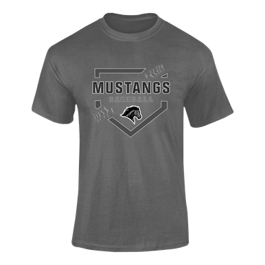 Houston Mustangs Baseball #2 Men's SS T-Shirt