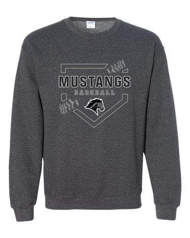 Houston Mustangs Baseball #2 Men's Sweatshirt
