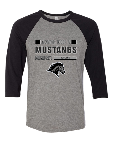 Houston Mustangs Mindset Women's Baseball T-Shirt