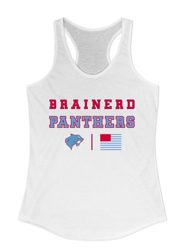 Brainerd Panthers Spirit Flag Women's Tank Top