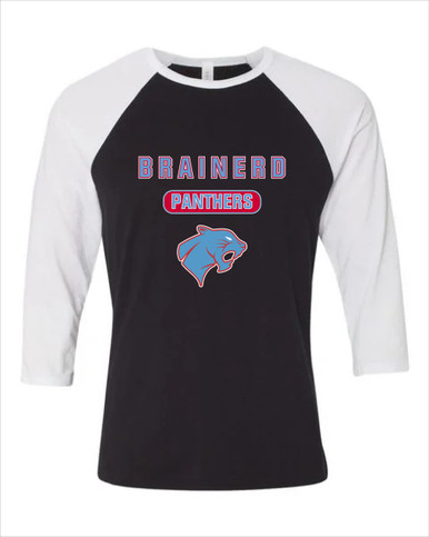 Brainerd Panthers Mascot #3 Men's Baseball T-Shirt