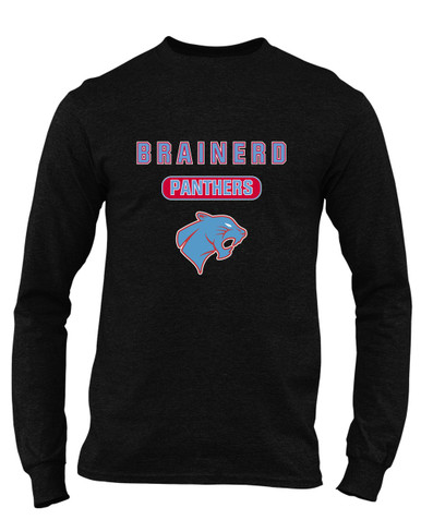 Brainerd Panthers Mascot #3 Men's Premium LS T-Shirt