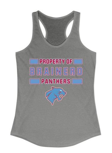 Brainerd Panthers Property Of Women's Tank Top