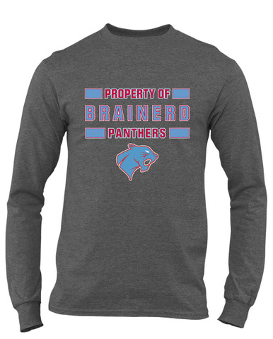 Brainerd Panthers Property Of Men's Premium LS T-Shirt