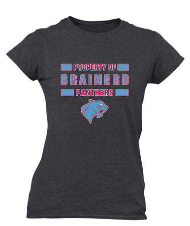 Brainerd Panthers Property Of Women's SS T-Shirt