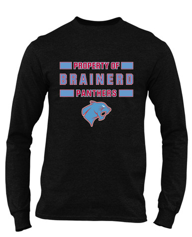 Brainerd Panthers Property Of Men's LS T-Shirt