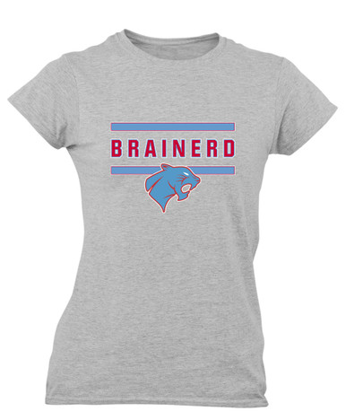 Brainerd Panthers Mascot #4 Women's SS T-Shirt