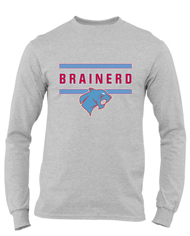 Brainerd Panthers Mascot #4 Men's Premium LS T-Shirt