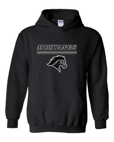 Houston Mustangs Mascot #8 Men's Hoodie