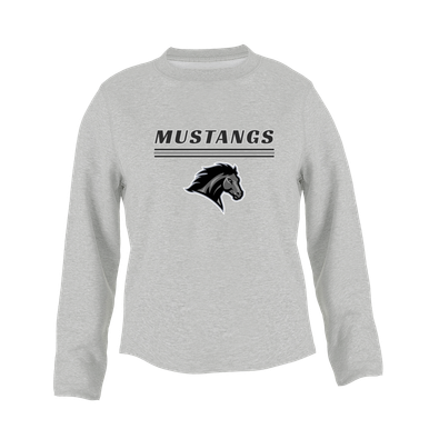 Houston Mustangs Mascot #8 Women's Sweatshirt