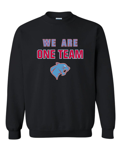 Brainerd Panthers We Are One Team Men's Sweatshirt