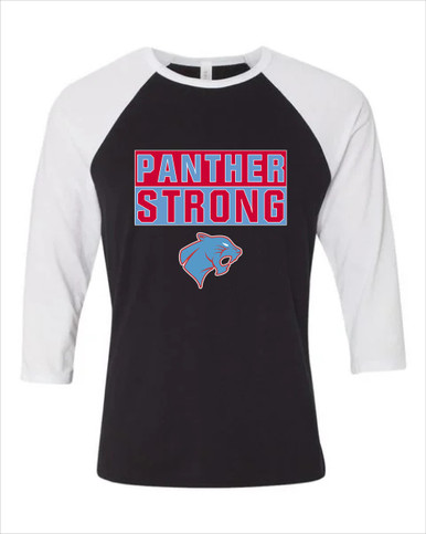 Brainerd Panthers Strong #1 Women's Baseball T-Shirt