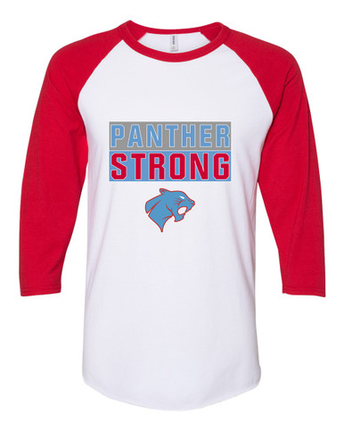 Brainerd Panthers Strong #1 Men's Baseball T-Shirt